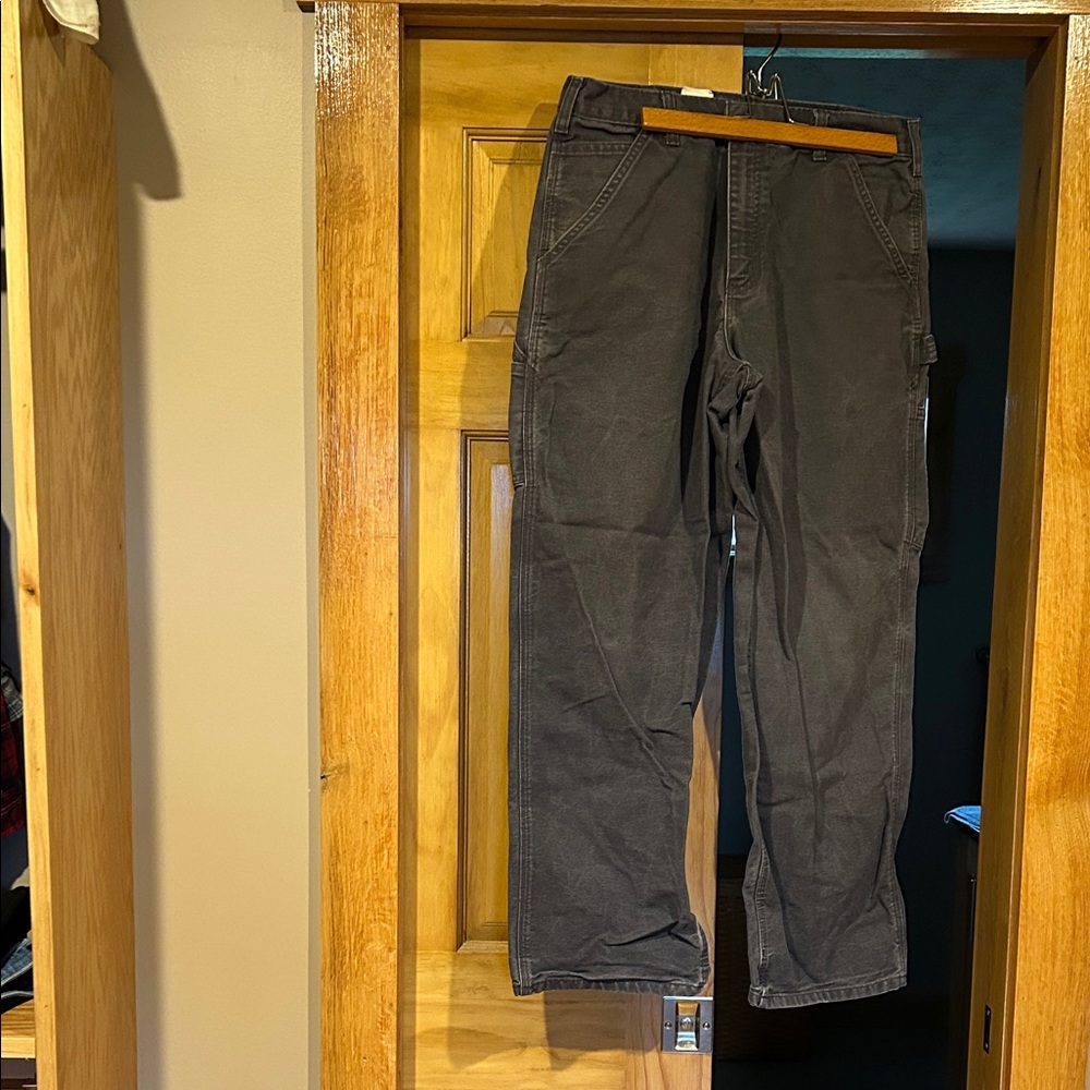 Carhartt Men's Dark Gray Cargo Pants